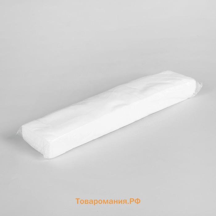 Набор одноразовых воротничков, без липкого слоя, 8 × 40 см, 100 шт, цвет белый