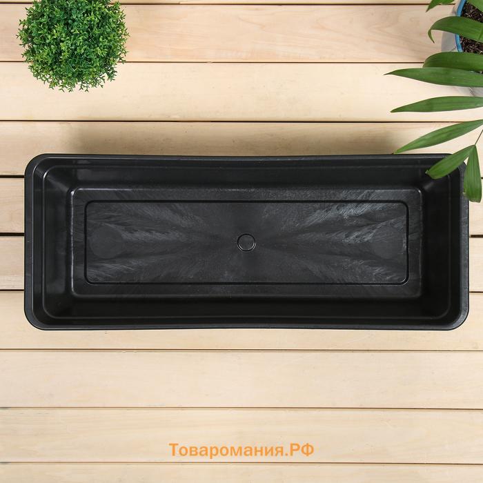 Ящик для рассады, 50×20×10 см, 6 л, пластик, цвет МИКС, «Урожай-3 м»