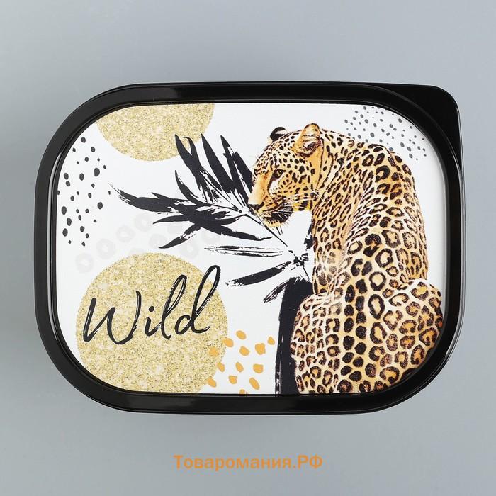 Ланч бокс прямоугольный Wild, 500 мл