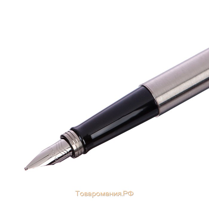 Набор Parker Jotter Core FK691 Stainless Steel GT ручка перьевая + ручка шариковая, корпус из нержавеющей стали