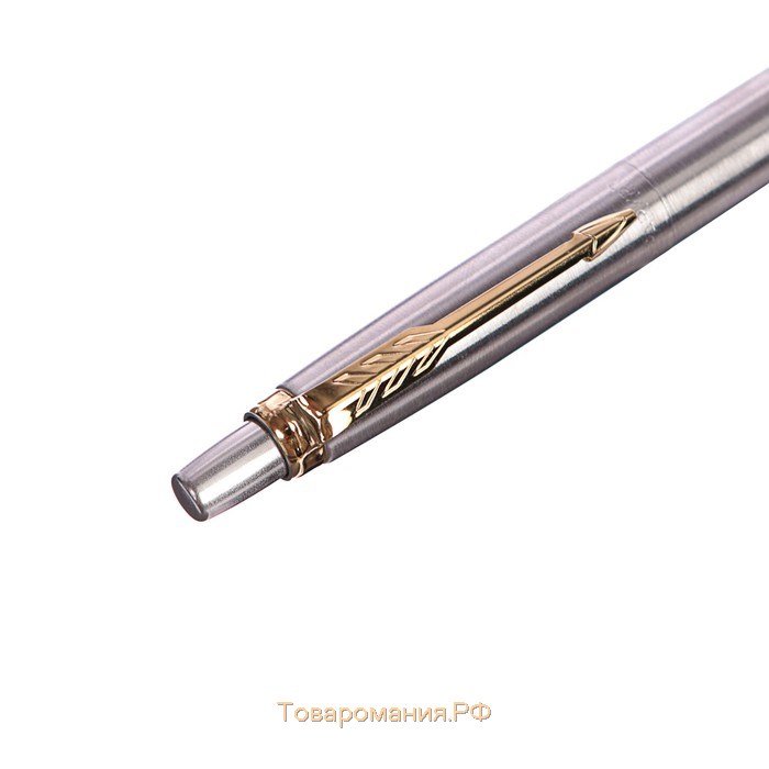 Набор Parker Jotter Core FK691 Stainless Steel GT ручка перьевая + ручка шариковая, корпус из нержавеющей стали