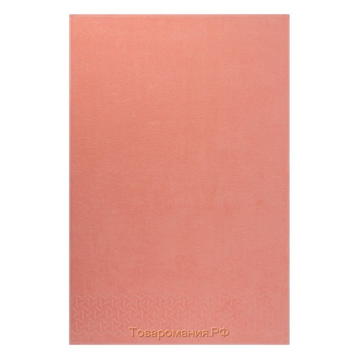 Полотенце махровое Радуга , 70х130см, цвет персик, 295гр/м, хлопок
