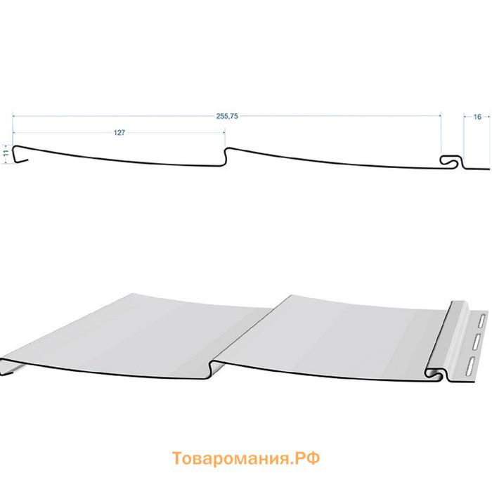 Döcke STANDARD Сайдинг D5C (Пломбир)