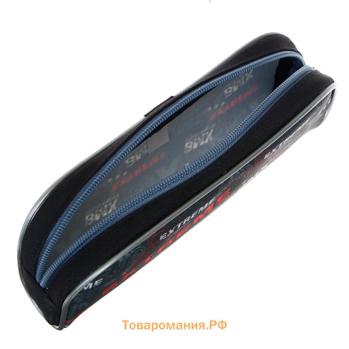 Пенал мягкий Extreme, 1 отделение, 80×210×40 мм, объёмный