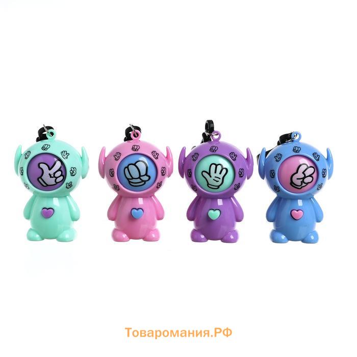 Головоломка «Камень, ножницы, бумага», цвета МИКС