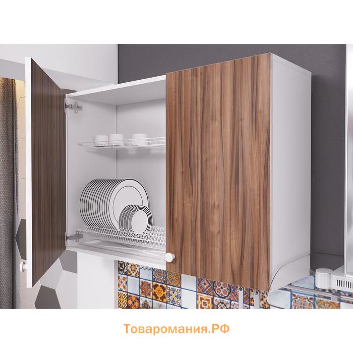 Кухонный гарнитур «Поинт», 1000 мм, цвет тьеполо фасад/белый корпус