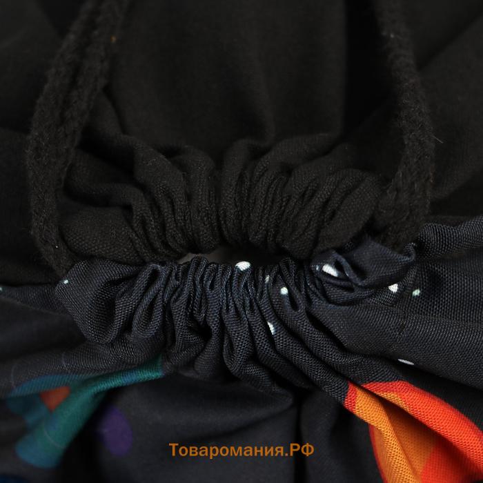 Мешок для обуви «Только вперёд!» текстиль, размер 41×34 см
