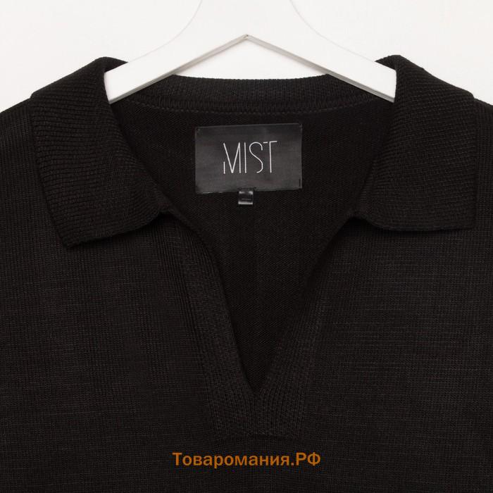 Костюм женский (джемпер и брюки) MIST р. 44-46, черный