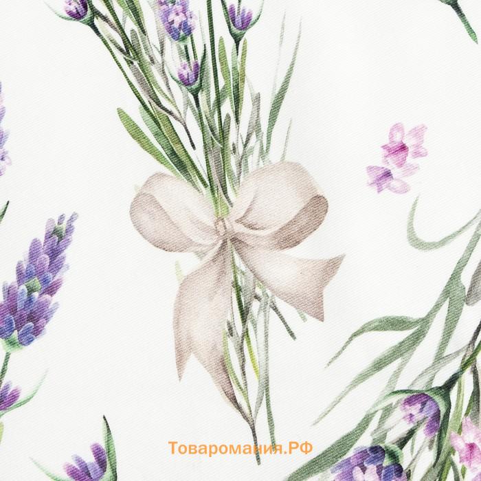 Скатерть "" Lavender 149х110 см, 100% хл, саржа 190 г/м2