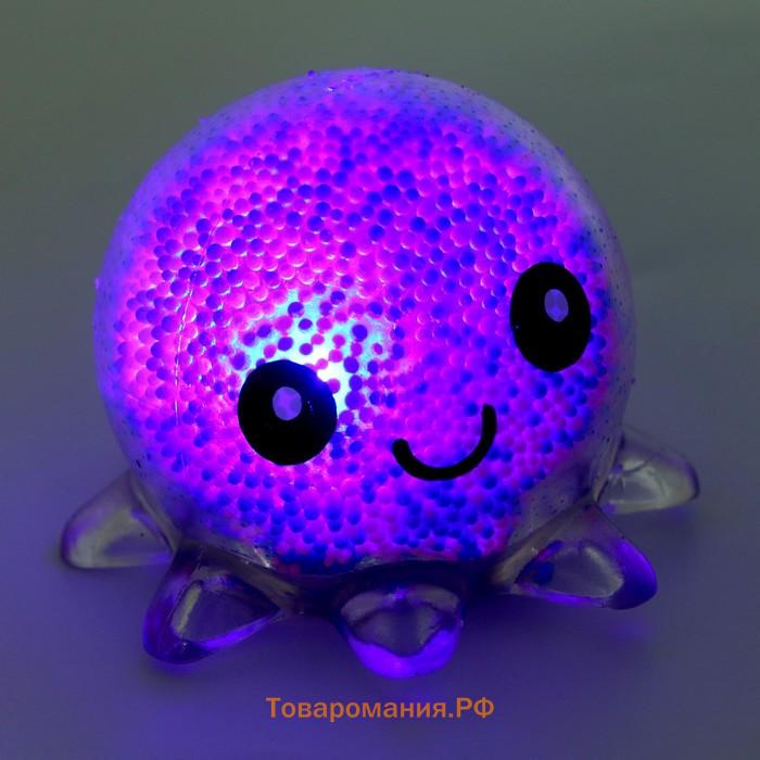 Мялка «Медуза» световой, цвета МИКС