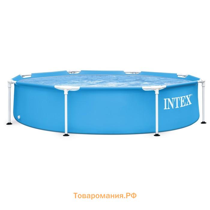 Бассейн каркасный INTEX Metal Frame, 244×51 см, 28205NP