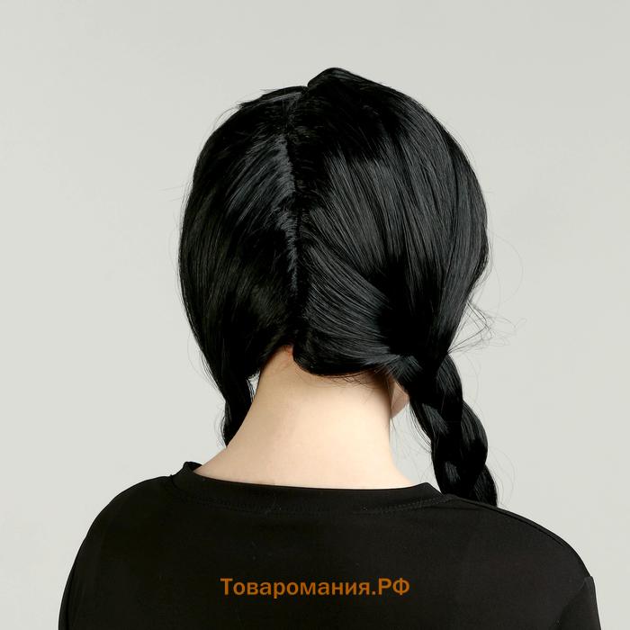 Карнавальный костюм «Мрачная девчонка», р. S: парик, юбка, чулки, воротник