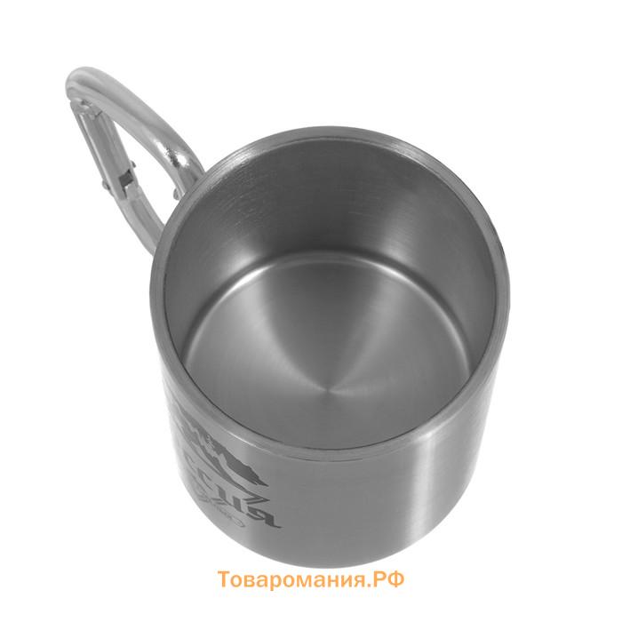 Кружка туристическая «Россия - родина смелых», 180 мл, 7.5×10.5 см