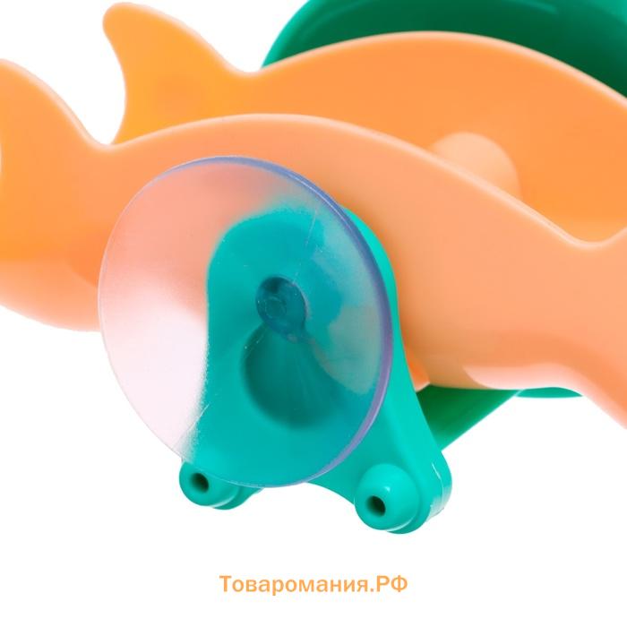 Игрушки для купания в ванне «Подводный мир», набор 2 шт., МИКС