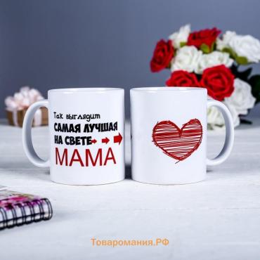 Кружка керамическая «Самая лучшая на свете мама», 320 мл