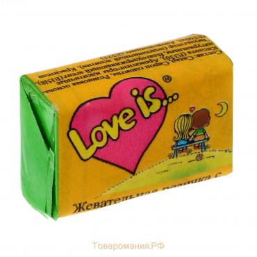 Жевательная резинка Love is "Кокос и ананас", 4,2 г