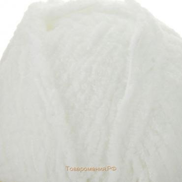 Пряжа "Softy" 100% микрополиэстер 115м/50гр (55 белый)