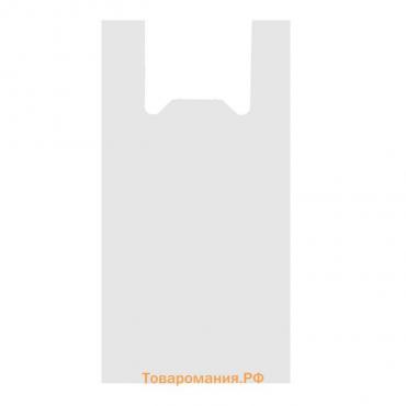 Пакет «Силач», полиэтиленовый, майка, 30×60 см, 22 мкм