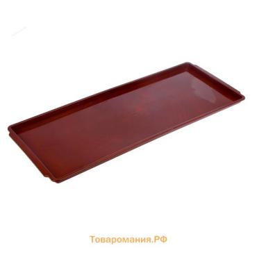Поддон для рассады, 48×14×2 см, пластик, цвет МИКС