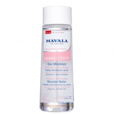 Альпийская мицеллярная вода Mavala Clean & Comfort, смягчающая, 200 мл