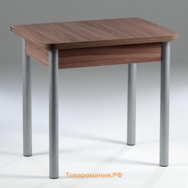 Стол ломберный, 790(1180)х590×750 мм, цвет металик серый/ясень шимо тёмный