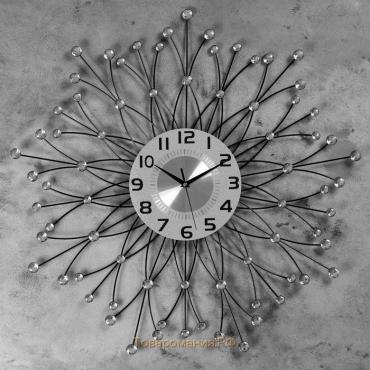 Часы настенные, серия: Ажур, "Фогтланд", плавный ход, d-70 см, циферблат 22 см