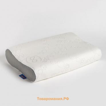 Подушка антихрап Classic 33х52х9х11см, с эффектом памяти, ППУ, пэ100%