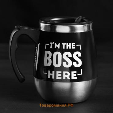 Термокружка «Boss», 400 мл, сохраняет тепло 2 ч