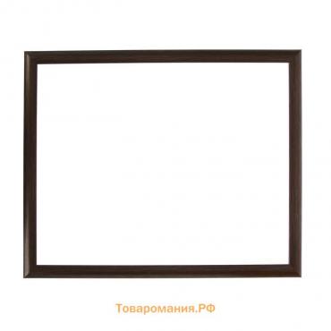 Рама для картин (зеркал) 40×50×2.7 см, пластиковая, Calligrata 6472, мокрый асфальт