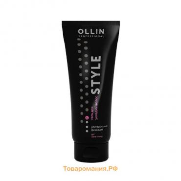 Гель ультрасильной фиксации Ollin Professional Style, 200 мл