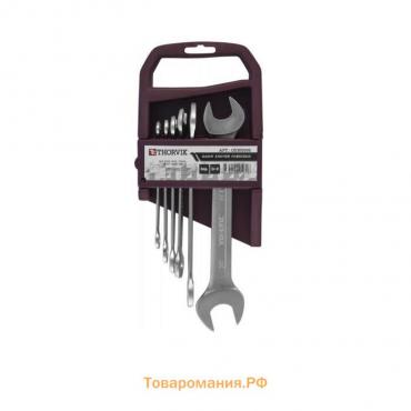 Набор ключей OEWS006 Thorvik 52008, рожковых, на держателе , 6-22 мм, 6 предметов