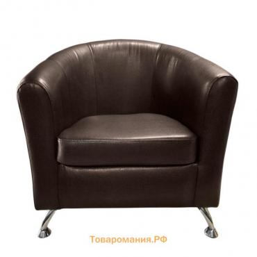 Кресло "Во" экокожа TEOS Dark Brown