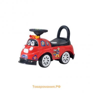 Каталка детская Everflo Happy Car, цвет красный