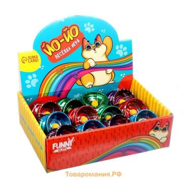 Йо-йо «Котик», МИКС, в шоубоксе