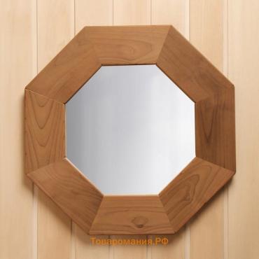 Зеркало восьмиугольное "Сота" термо, 48х48х3