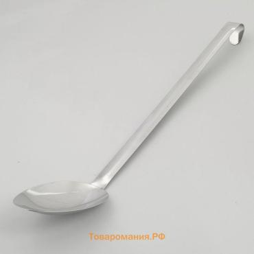 Ложка гарнирная «Поварская», 100 мл, ручка 39 см, толщина 1.2 мм, нержавеющая сталь