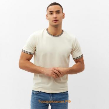 Джемпер мужской MINAKU REGULAR FIT: цвет экрю, р-р 50