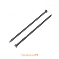 Гвозди ТУНДРА, строительные, ГОСТ 4028-63, без покрытия, 6×200 мм, 5 кг
